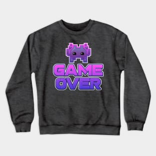 Game Over - Alien Invader Emoji Crewneck Sweatshirt